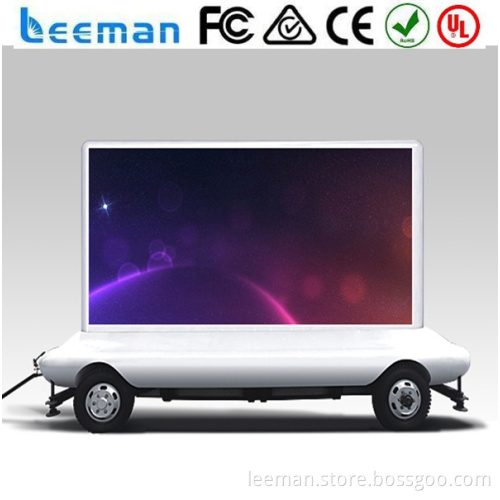 mobile advertising trailer Leeman 2015 outdoor used mobile led billboard